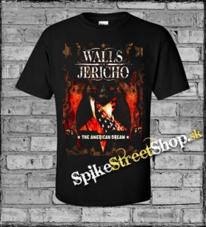 WALLS OF JERICHO - The American Dream - čierne pánske tričko