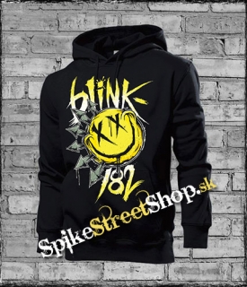 BLINK 182 - Big Smile - čierna pánska mikina 