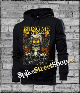 BRING ME THE HORIZON - Owl Skull - čierna pánska mikina 