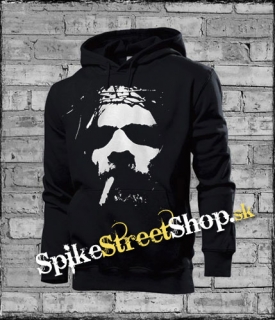 JESUS SMOKE - čierna pánska mikina 
