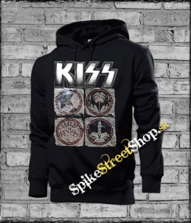 KISS - Symbols - čierna pánska mikina 