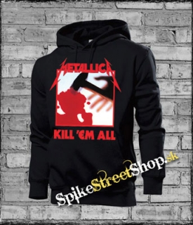METALLICA - Kill Em All - čierna pánska mikina 
