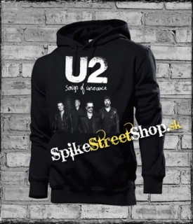 U2 - Songs Of Innocence - čierna pánska mikina 