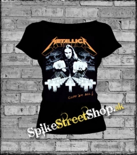 METALLICA - Cliff Em All - dámske tričko