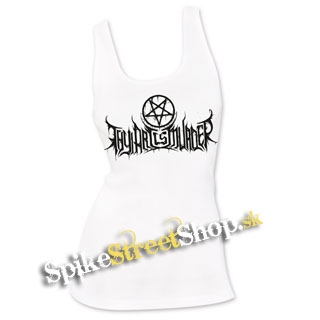 THY ART IS MURDER - Logo - Ladies Vest Top - biele