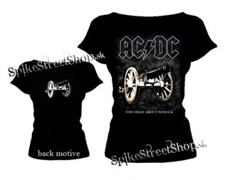 AC/DC - For Those About To Rock - dámske tričko