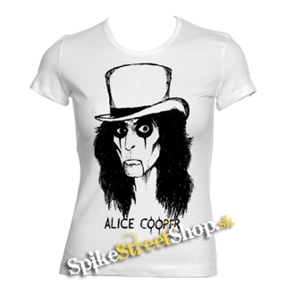 ALICE COOPER - Portrait - biele dámske tričko