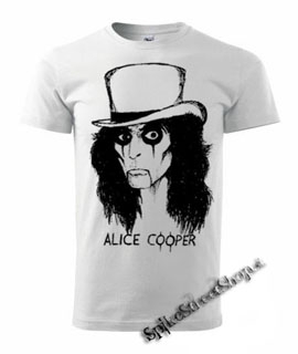 ALICE COOPER - Portrait - biele pánske tričko