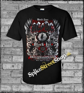 AC/DC - Live Black Ice - čierne pánske tričko