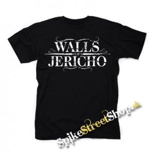 WALLS OF JERICHO - Logo - pánske tričko