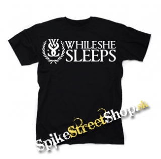WHILE SHE SLEEPS - Logo - pánske tričko