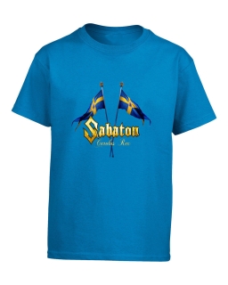 SABATON - Cruise Sweden Flag - šedé pánske tričko