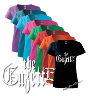 THE GAZETTE - Logo - farebné dámske tričko