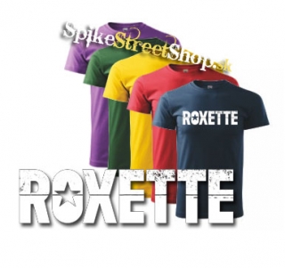 ROXETTE - Vintage Logo - farebné pánske tričko
