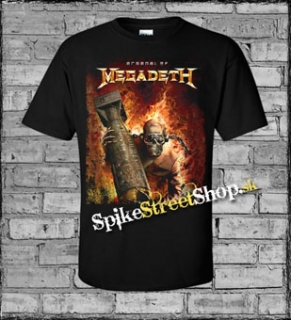 MEGADETH - Arsenal - čierne pánske tričko