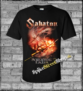SABATON - Screaming Eagles - čierne pánske tričko
