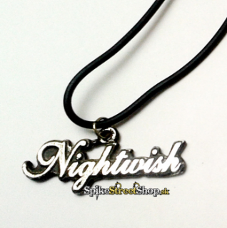 NIGHTWISH - Logo - kovový strieborný prívesok