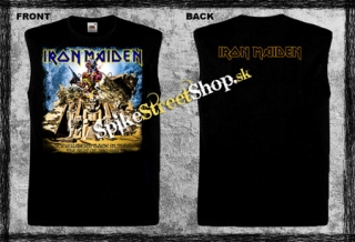 IRON MAIDEN - Somewhere Back In time - čierne pánske tričko bez rukávov