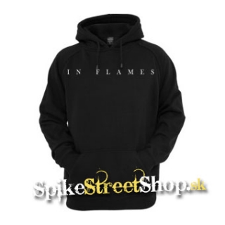 IN FLAMES - Plan Logo - čierna pánska mikina