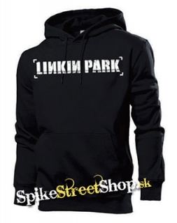 LINKIN PARK - Logo - čierna pánska mikina