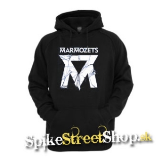 MARMOZETS - Smashed Logo - čierna pánska mikina