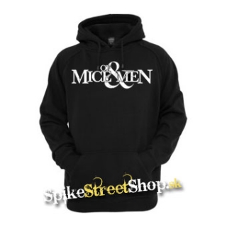 OF MICE & MEN - Logo - čierna pánska mikina