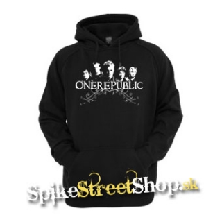 ONEREPUBLIC - Logo & Band - čierna pánska mikina