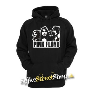 PINK FLOYD - Logo & Band - čierna pánska mikina