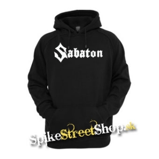 SABATON - Logo - čierna pánska mikina