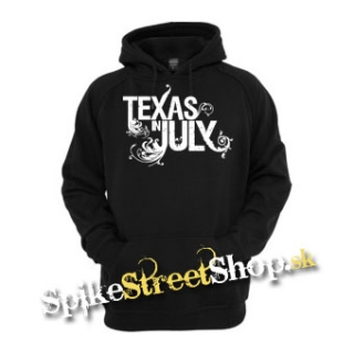 TEXAS IN JULY - Logo - čierna pánska mikina