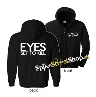 EYES SET TO KILL - Logo - mikina na zips
