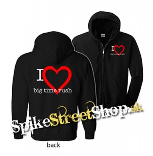 I LOVE BIG TIME RUSH - mikina na zips