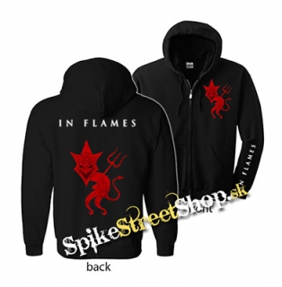 IN FLAMES - Devil - mikina na zips