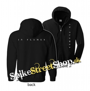 IN FLAMES - Plan Logo - mikina na zips