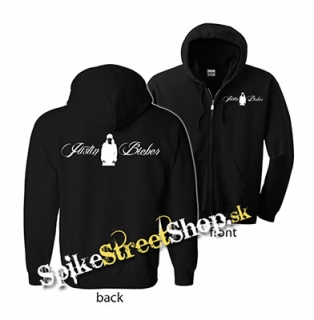 JUSTIN BIEBER - Logo - mikina na zips