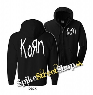 KORN - Logo - mikina na zips