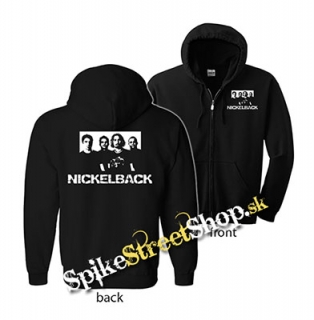 NICKELBACK - Logo & Band - mikina na zips