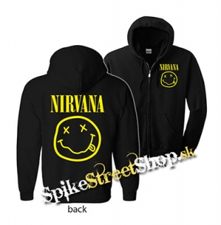 NIRVANA - Smile - mikina na zips