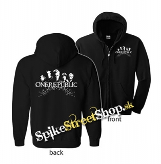 ONEREPUBLIC - Logo & Band - mikina na zips