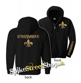 STRATOVARIUS - Gold Logo Vintage - mikina na zips