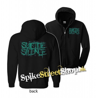 SUICIDE SILENCE - Turquoise Logo - mikina na zips