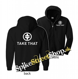 TAKE THAT - Logo - mikina na zips