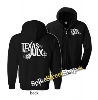 TEXAS IN JULY - Logo - mikina na zips