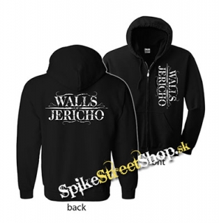 WALLS OF JERICHO - Logo - mikina na zips