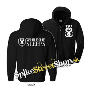 WHILE SHE SLEEPS - Logo - mikina na zips