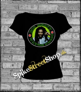 BOB MARLEY - Natural Reggae Mystic Man - dámske tričko