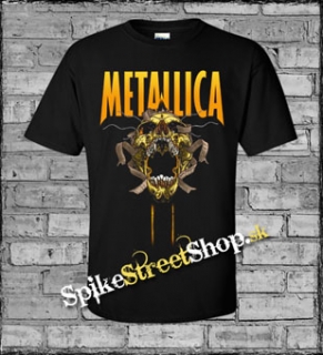METALLICA - Mummy Skull - čierne pánske tričko