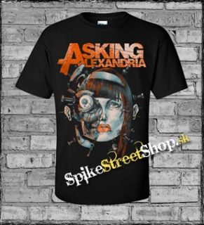 ASKING ALEXANDRIA - Machine Woman - čierne pánske tričko