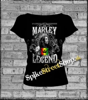 BOB MARLEY - Rebel Music Legend - dámske tričko