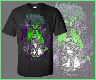 LUNATIC GODS - Oriana - čierne pánske tričko